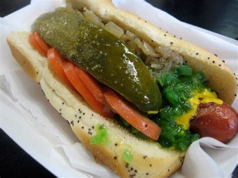 What do you not put on a hot dog in Chicago?