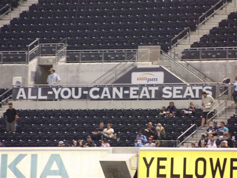 What Dodger seats are all you can eat?