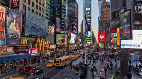 What famous streets are in Times Square?