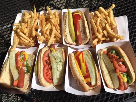 What hot dog is Chicago famous for?