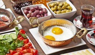 What is a common Turkish breakfast item?