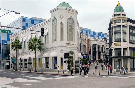 What is LA's most famous shopping street?