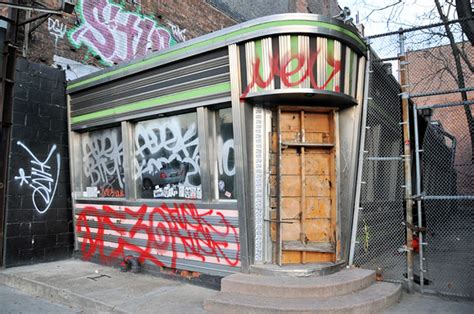 What is the abandoned diner in NYC?