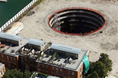 What Is The Big Hole In The Ground In Chicago?