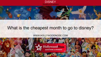 What Is The Cheapest Month To Go To Disney?