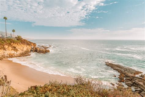 What is the coolest beach in California?