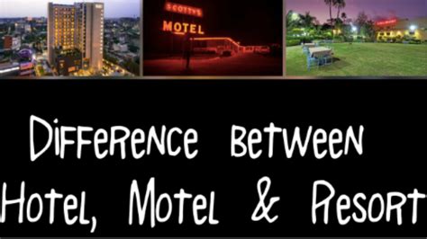 What Is The Difference Between A Hotel And A Resort? – Road Topic