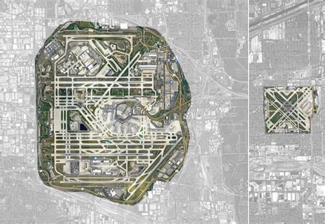 What is the difference between the two airports in Chicago?