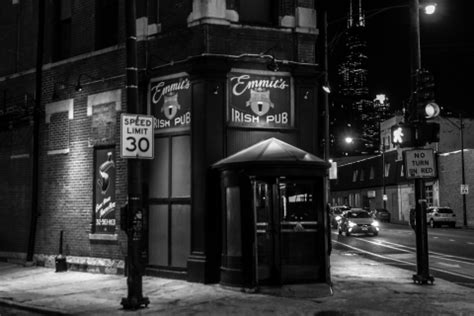 What is the famous drinking street in Chicago?