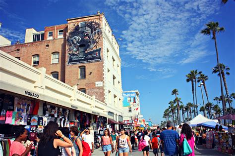 What is the famous LA beach Boardwalk?