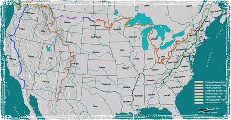 What is the longest North American trail?