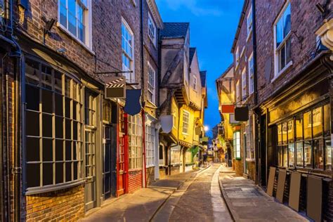 What is the main shopping street in York?