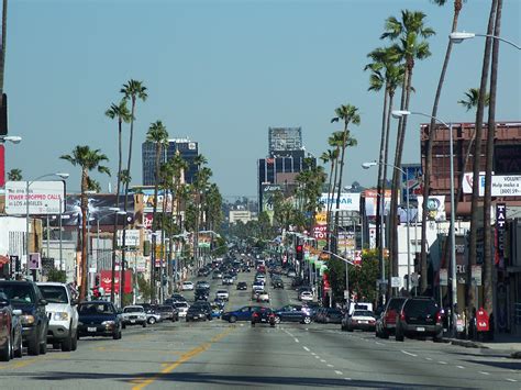 What is the main strip in Los Angeles?