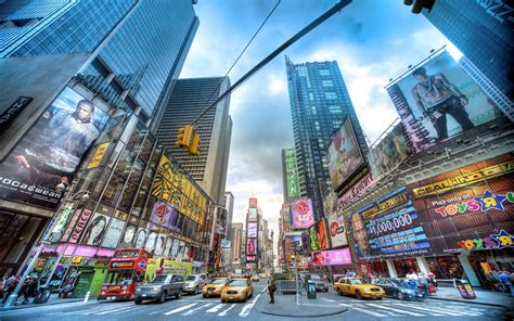 What is the most famous part of Times Square?