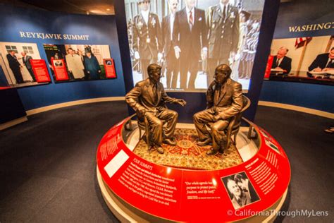 What is the next exhibit at the Reagan Library?