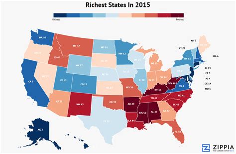 What Is The Richest Us State?