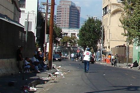 What is the slum town in LA?