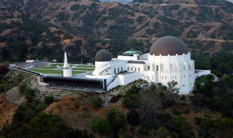 What part of Jurassic Park was filmed at Griffith Observatory?