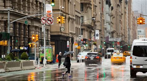 What part of New York is the rainiest?