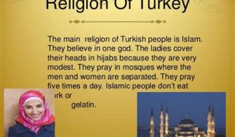 What religion lives in Turkey?