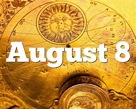 What Special Day Is August 8Th?