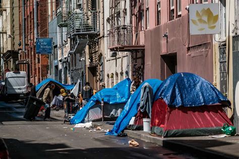 What Street Are The Homeless In San Francisco?