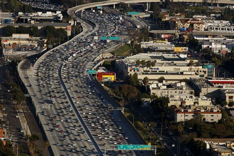 What street has the most traffic in Los Angeles?