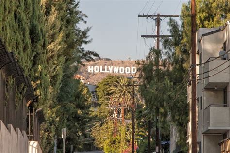 What street is best to see the Hollywood Sign?