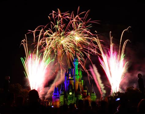 What time are fireworks at Magic Kingdom today?