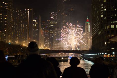 What time is the Riverwalk firework show?