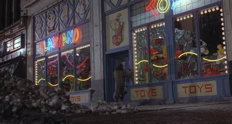 What toy store was big filmed in?