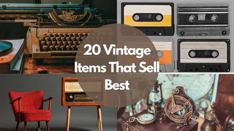 What Vintage Items Sell The Best?