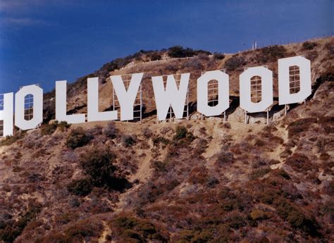 What was the old name of the Hollywood sign?