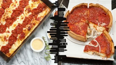 What's the difference between deep-dish and Chicago-style?