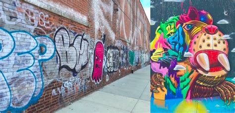 What’s the difference between street art and graffiti?