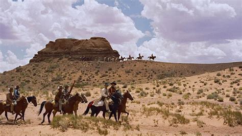 Where are most cowboy movies filmed?