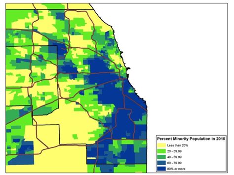 Where Do Minorities Live In Chicago?