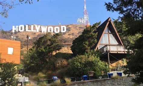 Where is the closest spot to the Hollywood Sign?