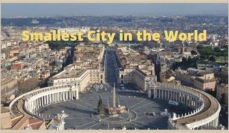 Where is the smallest city in the world?