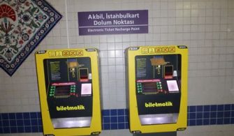 Where to buy metro tickets in Istanbul?