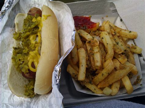 Where to get garlic fries at Dodger Stadium?