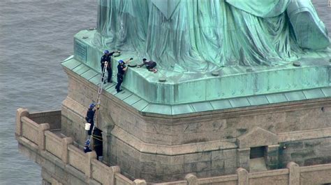 Why are people no longer allowed to climb the Statue of Liberty torch?