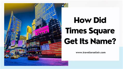 Why is it called Times Square?