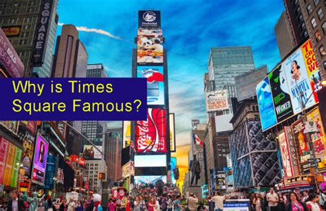 Why is Time Square famous?