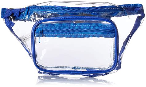 Are clear fanny packs allowed in stadiums?