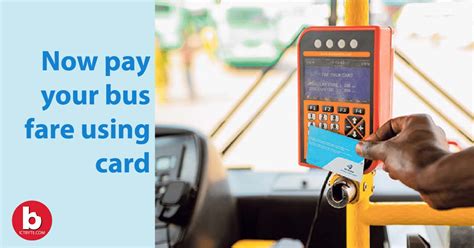 Can I Pay Bus Fare By Credit Card?