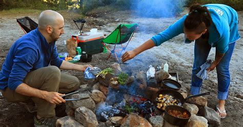 Can you cook at campsites?