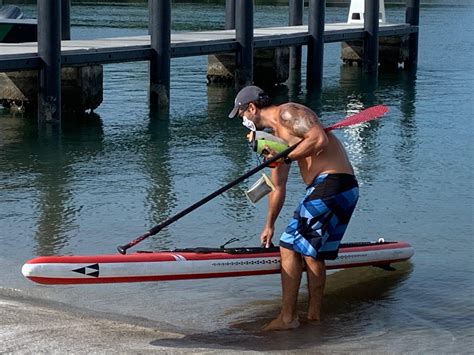 Can you paddle board at Crandon Park?