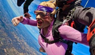 Can You Skydive With Fake Breasts?