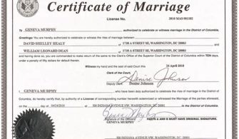 Do You Get Your Marriage Certificate Right Away In Vegas?